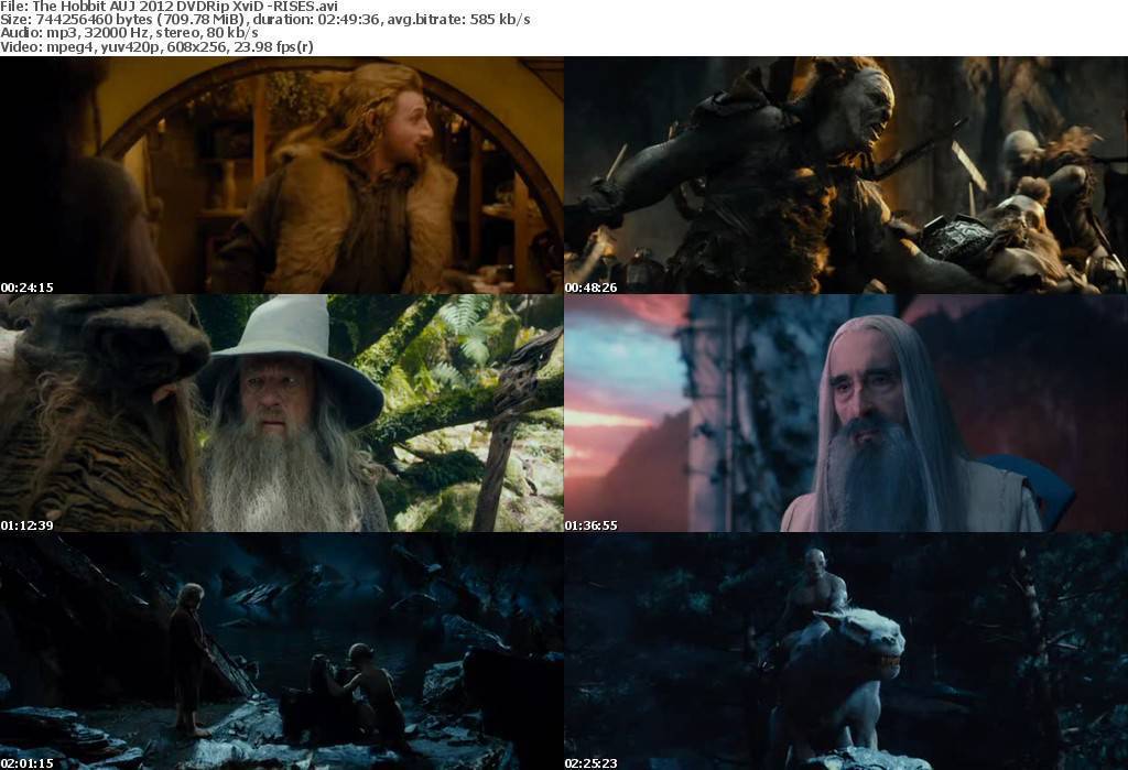 The Hobbit An Unexpected Journey 2012 Dvdrip Xvid VORTEX