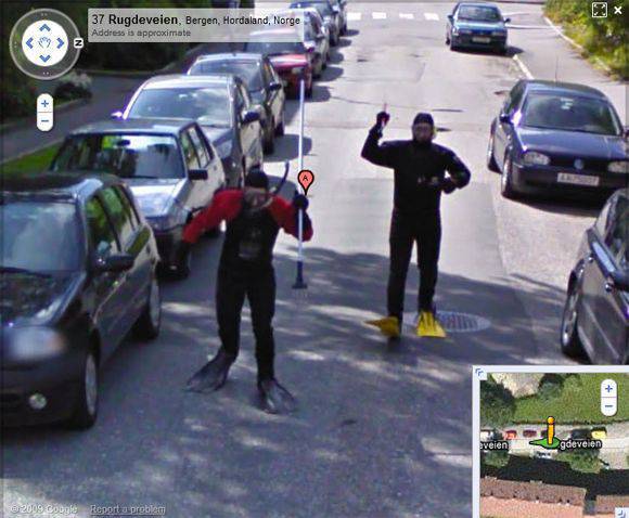 Najzabawniejsze zdjęcia z Google Street View 33