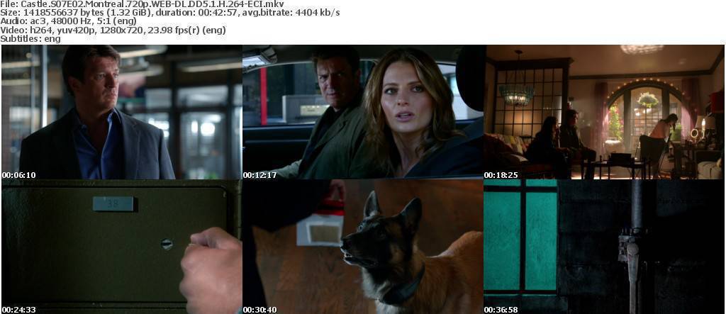 castle s07e 720p
