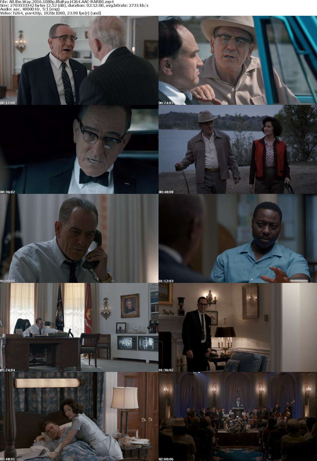 All the Way 2016 1080p BluRay H264 AAC-RARBG All the Way 2016 1080p BluRay H264 AAC-RARBG
