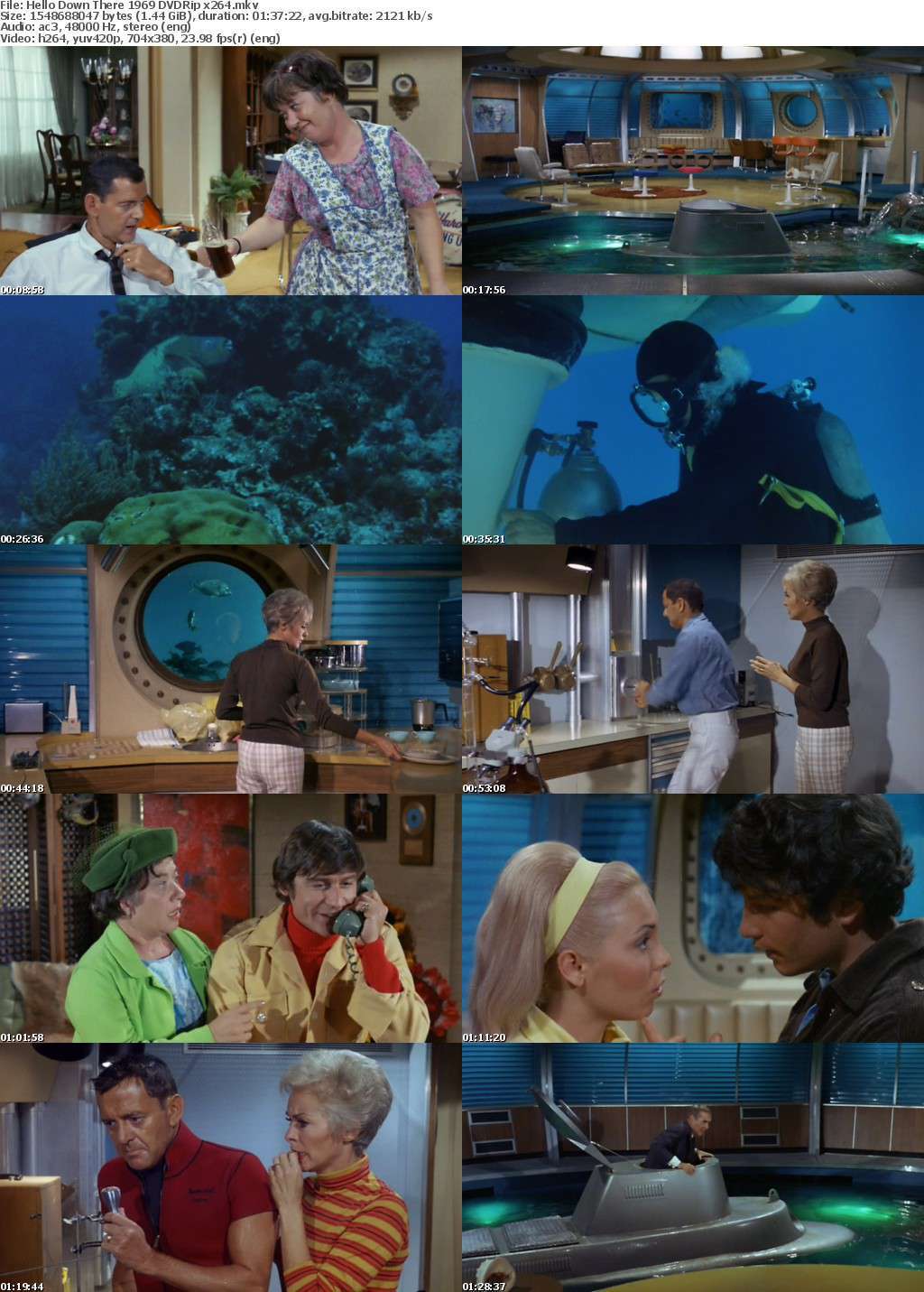 Hello Down There 1969 DVDRip x264 Hello Down There 1969 DVDRip x264