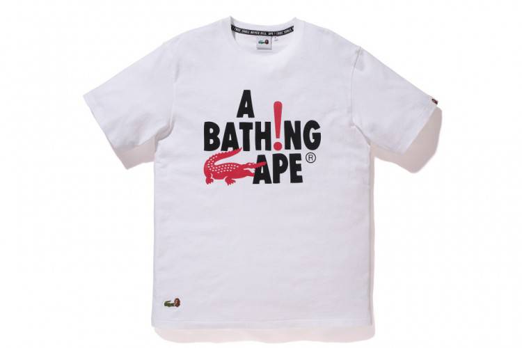 Bathing ape lacoste best sale