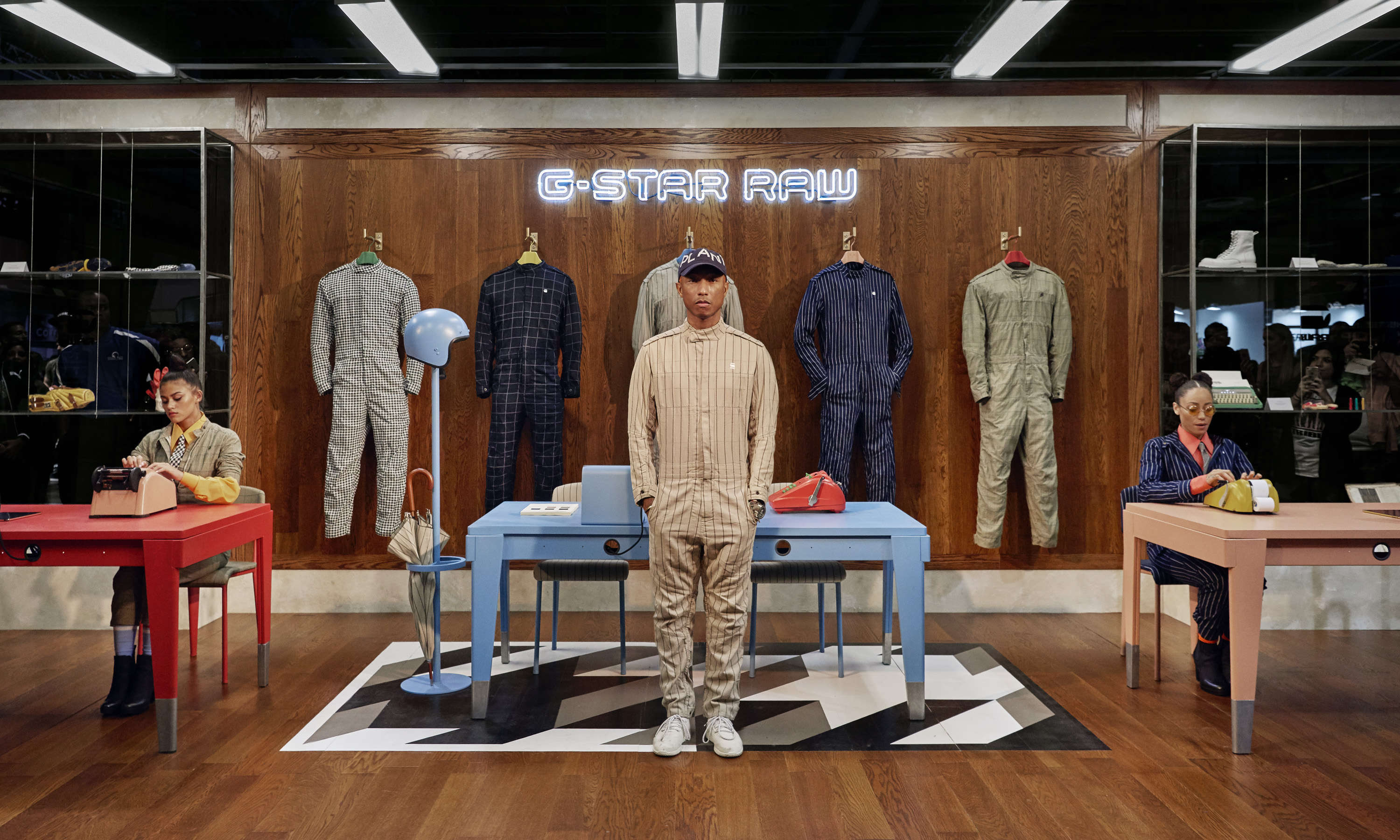 G star raw store x pharrell