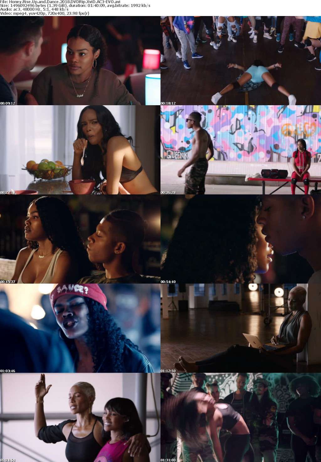 Honey Rise Up and Dance 2018 DVDRip XviD AC3-EVO Honey Rise Up and Dance 2018 DVDRip XviD AC3-EVO