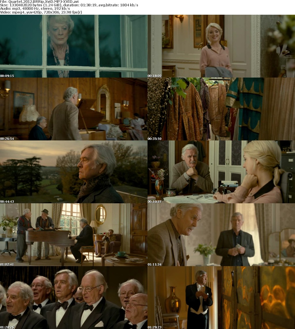 Quartet 2012 BRRip XviD MP3-XVID Quartet 2012 BRRip XviD MP3-XVID