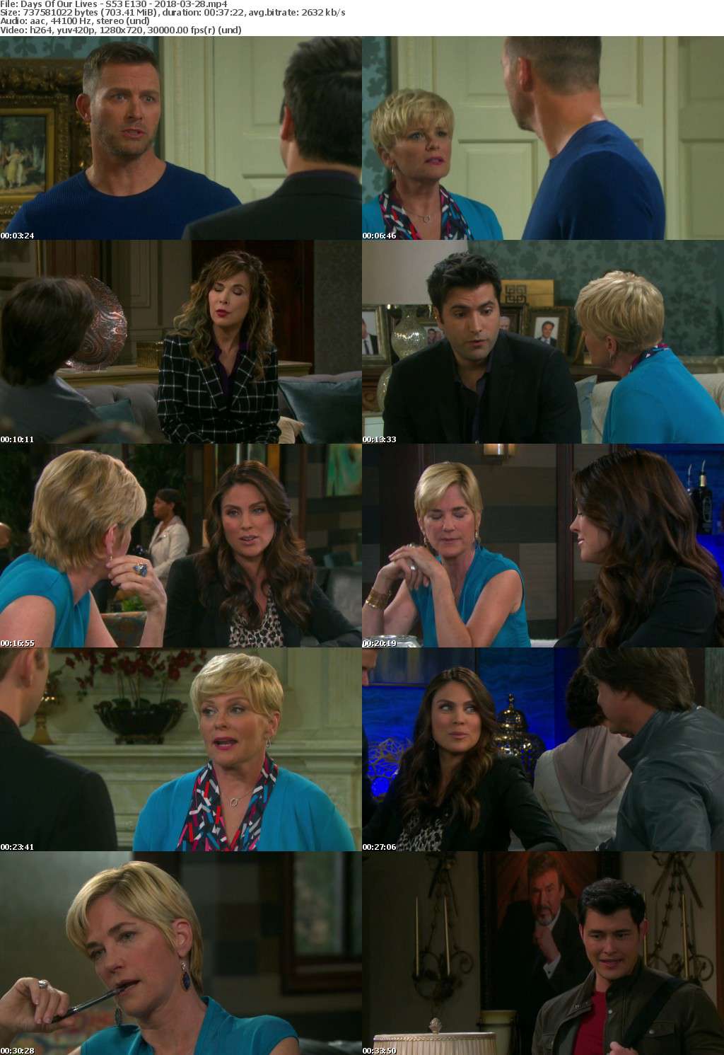 Days Of Our Lives - S53 E130 - 2018-03-28 Days Of Our Lives - S53 E130 - 2018-03-28