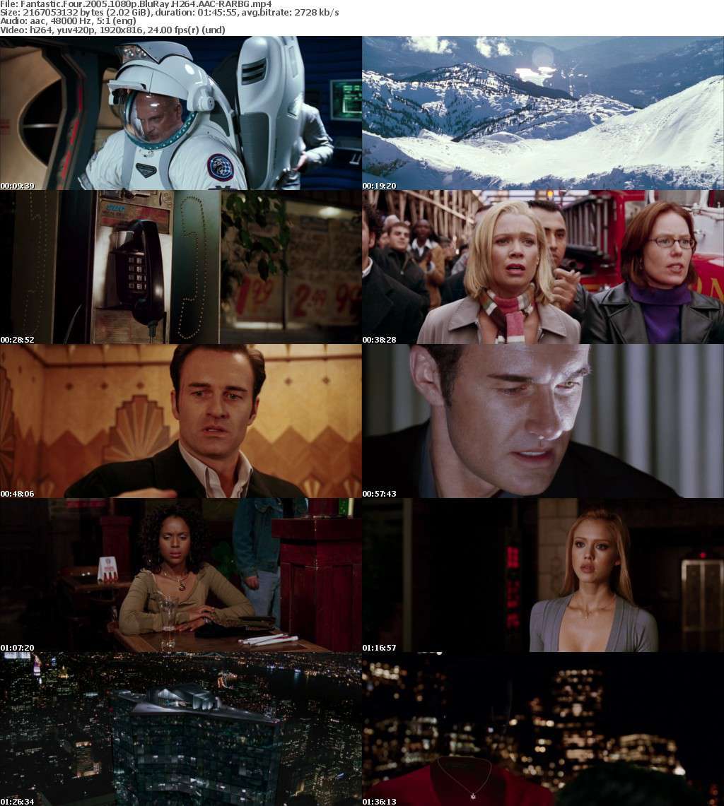Fantastic Four 2005 1080p BluRay H264 AAC-RARBG Fantastic Four 2005 1080p BluRay H264 AAC-RARBG