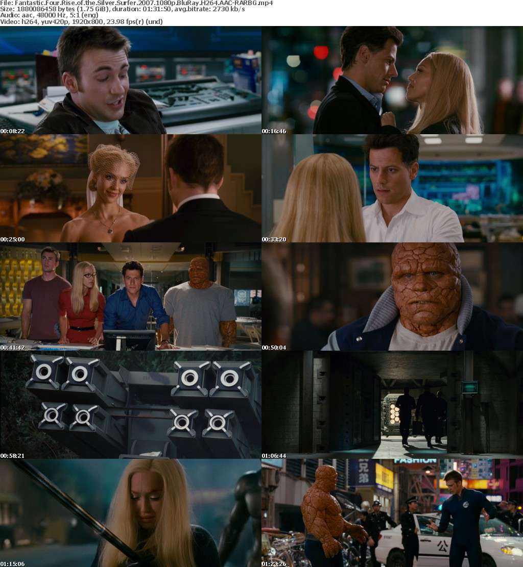 Fantastic Four Rise of the Silver Surfer 2007 1080p BluRay H264 AAC-RARBG Fantastic Four Rise of the Silver Surfer 2007 1080p BluRay H264 AAC-RARBG