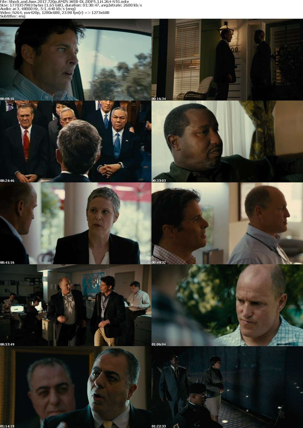 Shock and Awe (2017) 720p AMZN WEBRip DDP5.1 x264-NTG