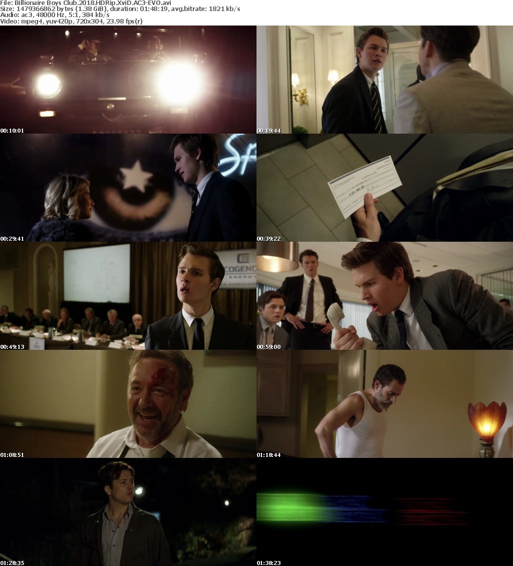 Billionaire Boys Club (2018) HDRip XviD AC3-EVO