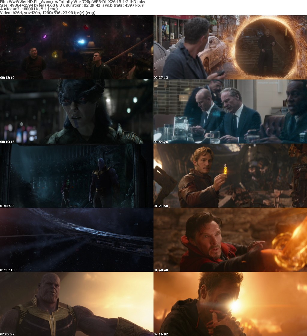 Avengers Infinity War 720p WEB-DL X264 5 1-24HD-ws Avengers Infinity War 720p WEB-DL X264 5 1-24HD-ws