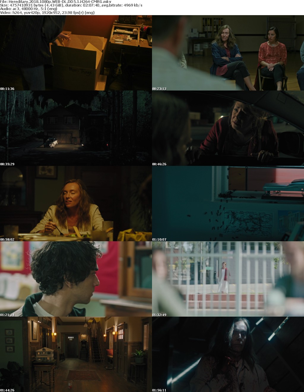 Hereditary (2018) 1080p WEB-DL DD5.1 H264-CMRG