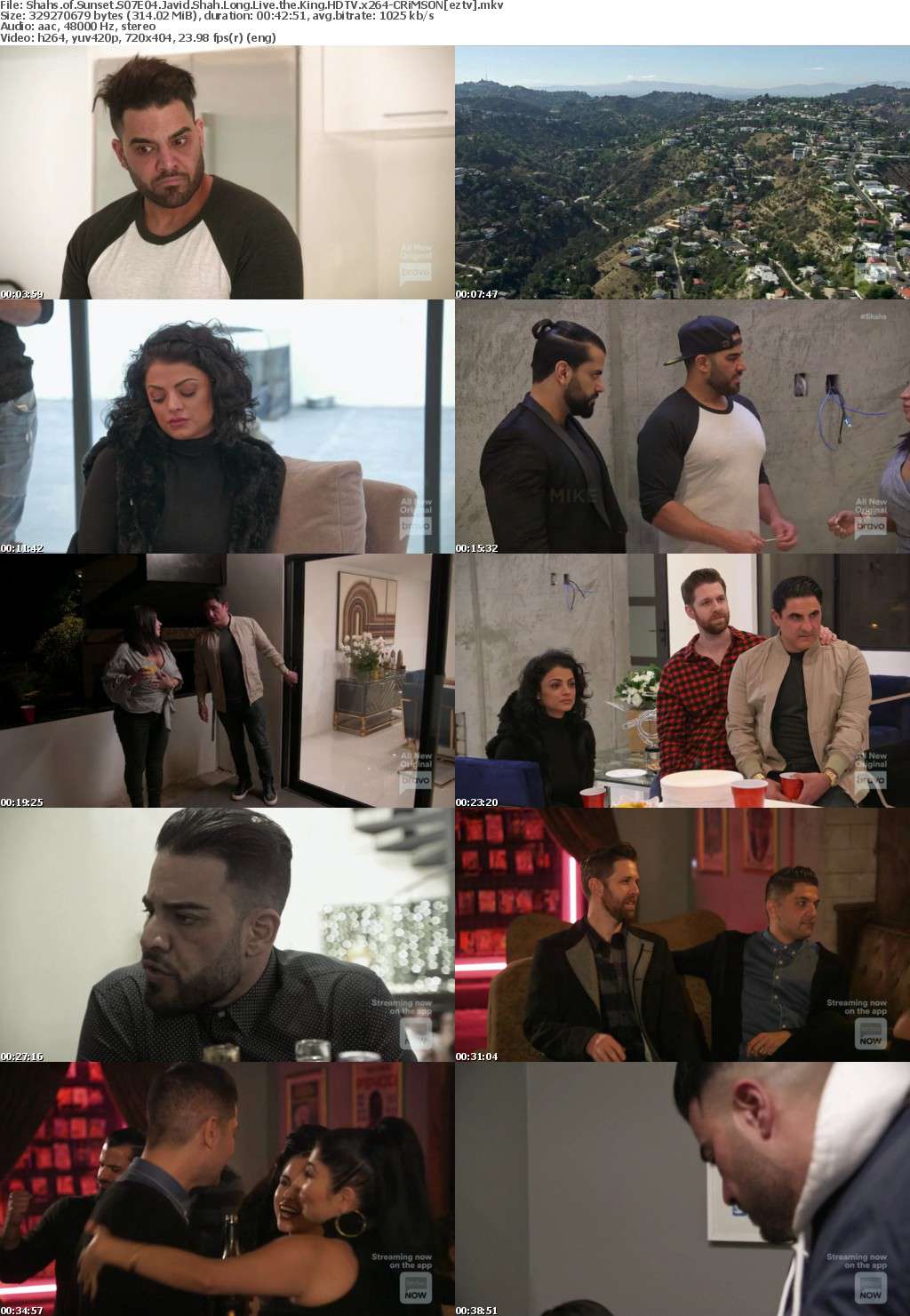 Shahs of Sunset S07E04 Javid Shah Long Live the King HDTV x264-CRiMSON