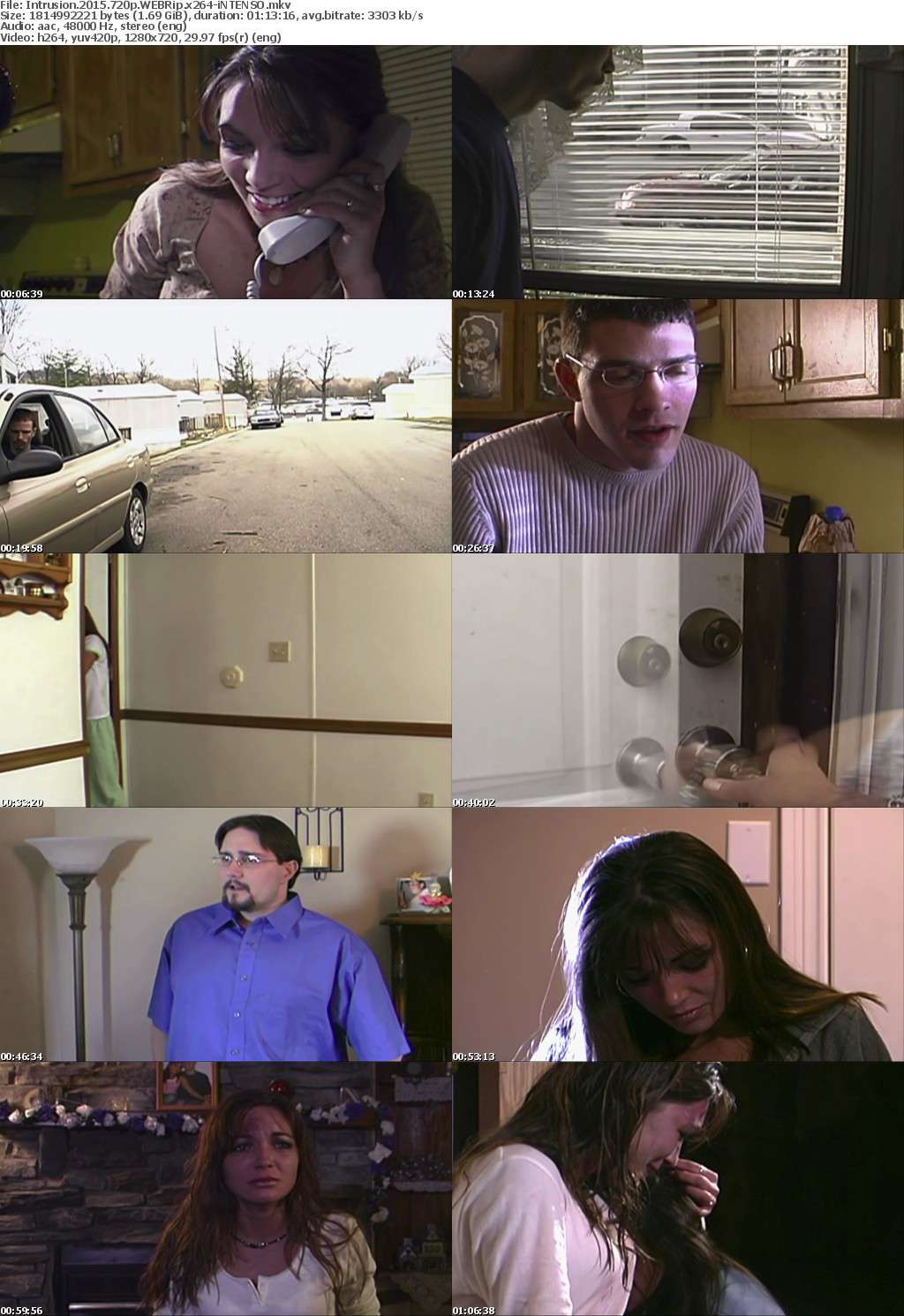 Intrusion (2015) 720p WEBRip x264-iNTENSO