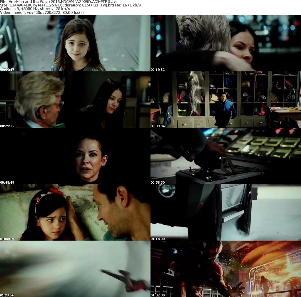 Ant-Man and the Wasp (2018) HDCAM V 2 XViD AC3-ETRG