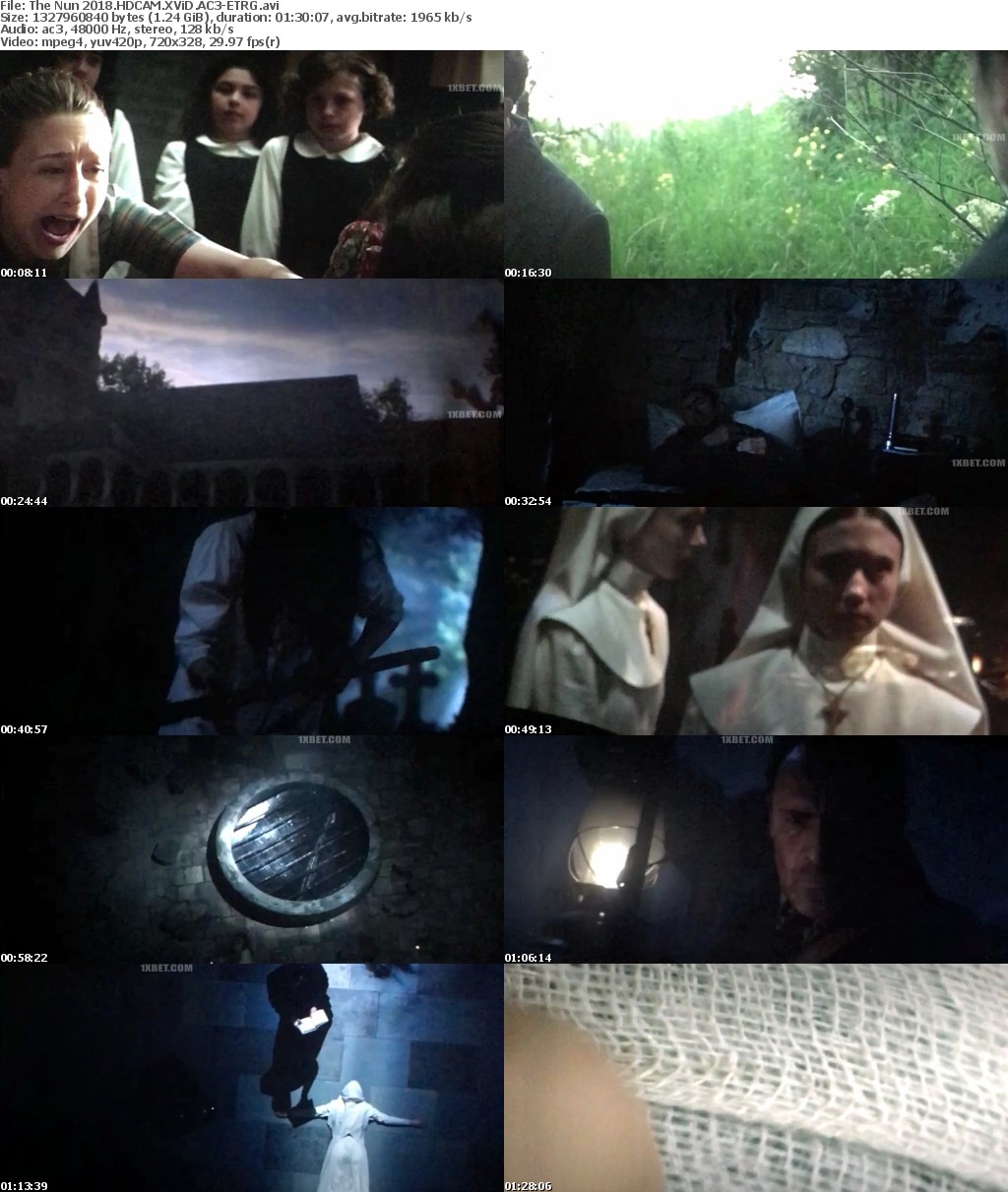 The Nun (2018) HDCAM XViD AC3-ETRG