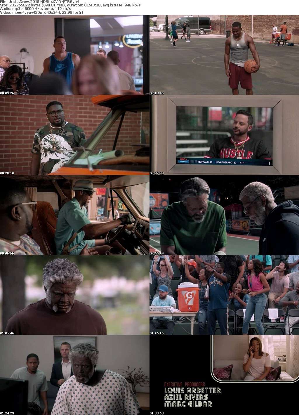 Uncle Drew (2018) HDRip XViD-ETRG