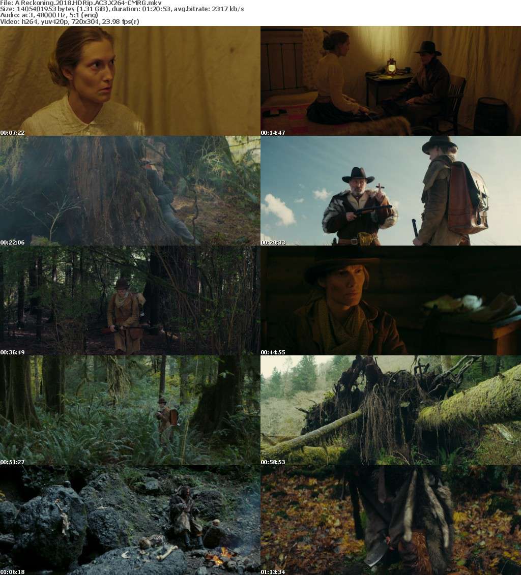 A Reckoning (2018) HDRip AC3 X264-CMRG