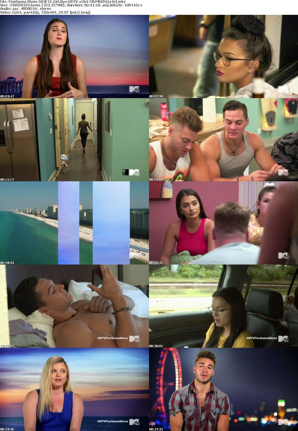 Floribama Shore S02E11 Girl Bye HDTV x264-CRiMSON