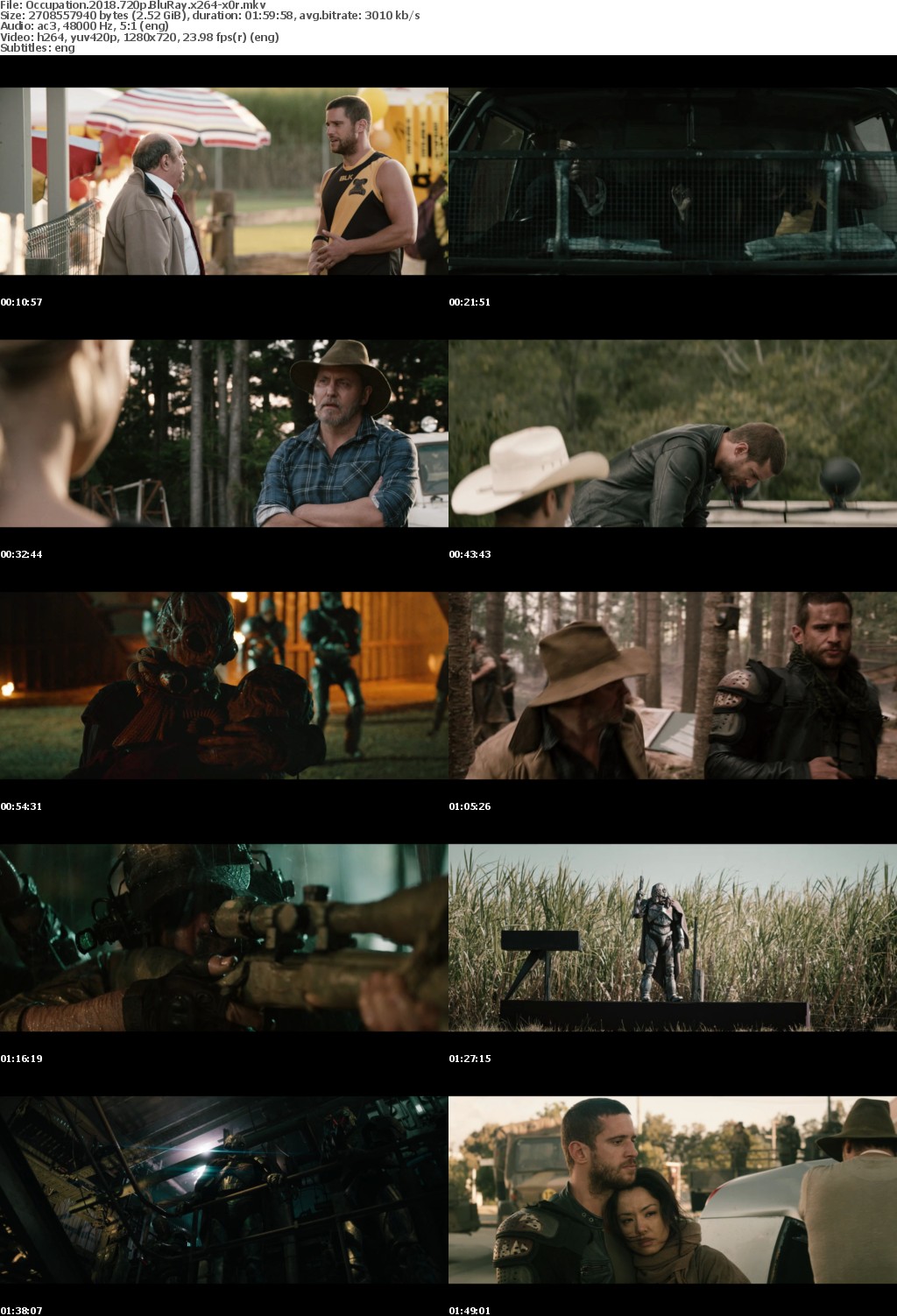 Occupation (2018) 720p BluRay x264-x0r