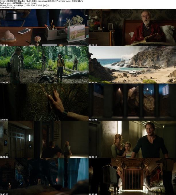 Jurassic World Fallen Kingdom (2018) 720p BRRip x264 MkvCage