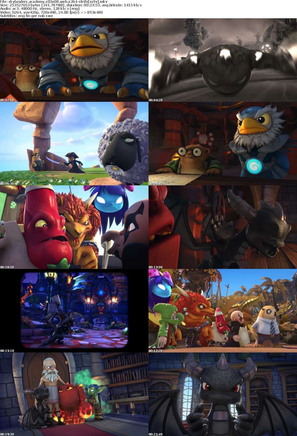 Skylanders Academy S03E08 WEB x264-STRiFE