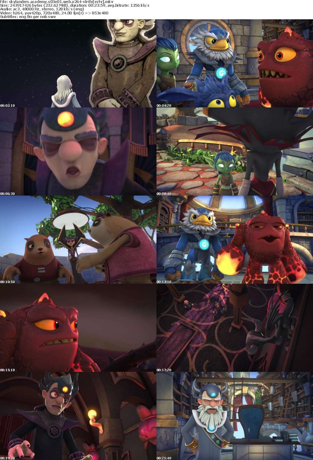 Skylanders Academy S03E01 WEB x264-STRiFE