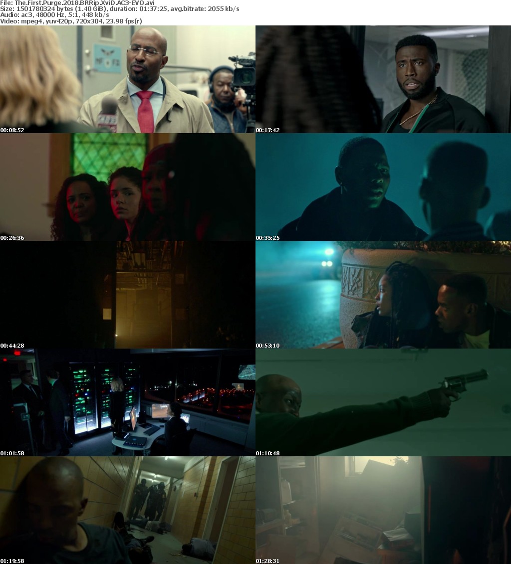 The First Purge (2018) BRRip XviD AC3-EVO