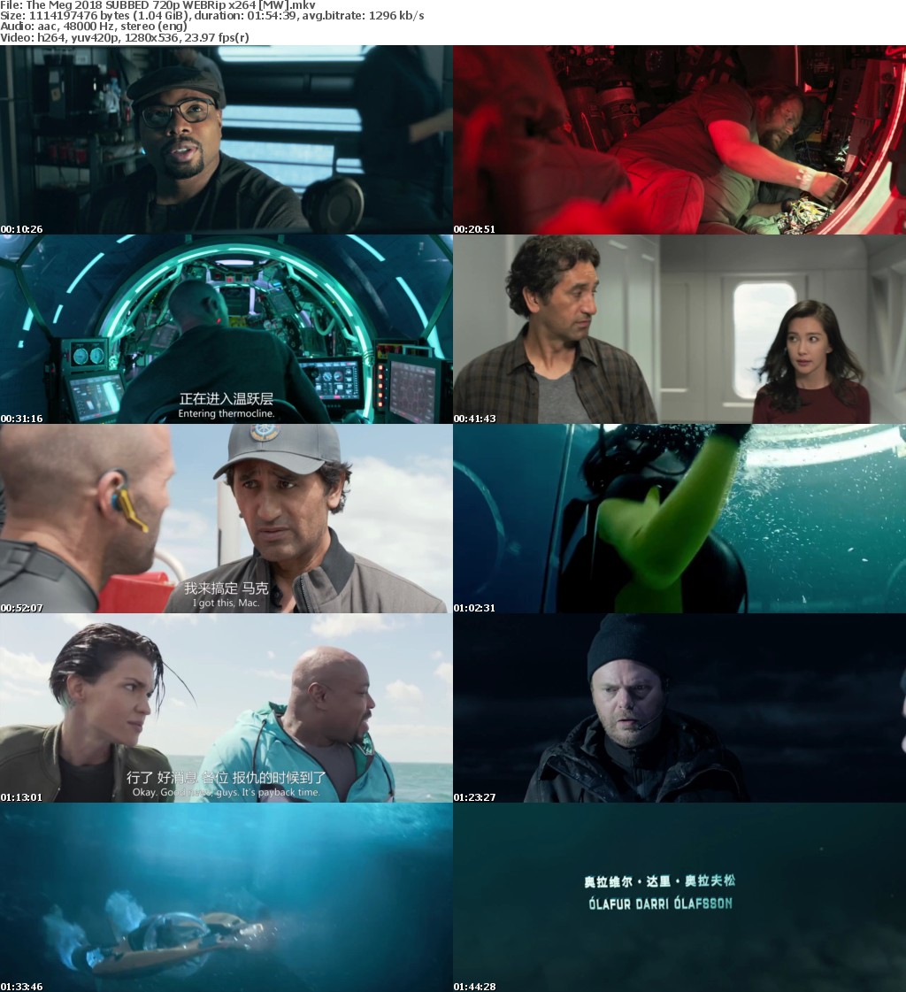 The Meg (2018) SUBBED 720p WEBRip x264 MW