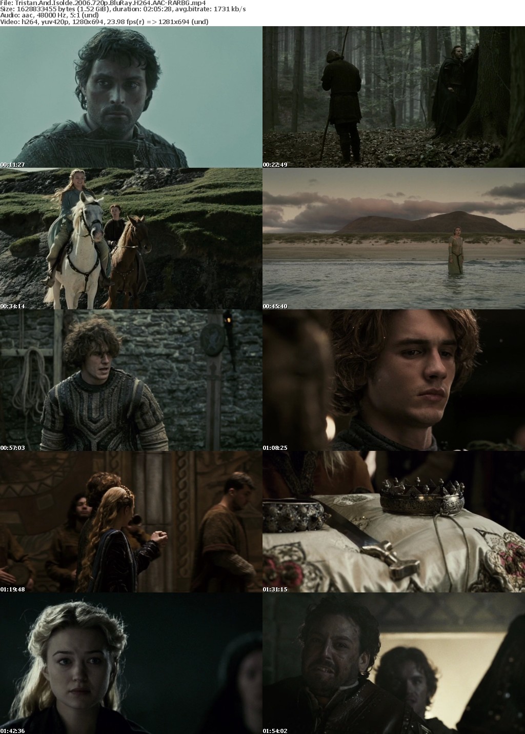 Tristan And Isolde (2006) 720p BluRay H264 AAC-RARBG