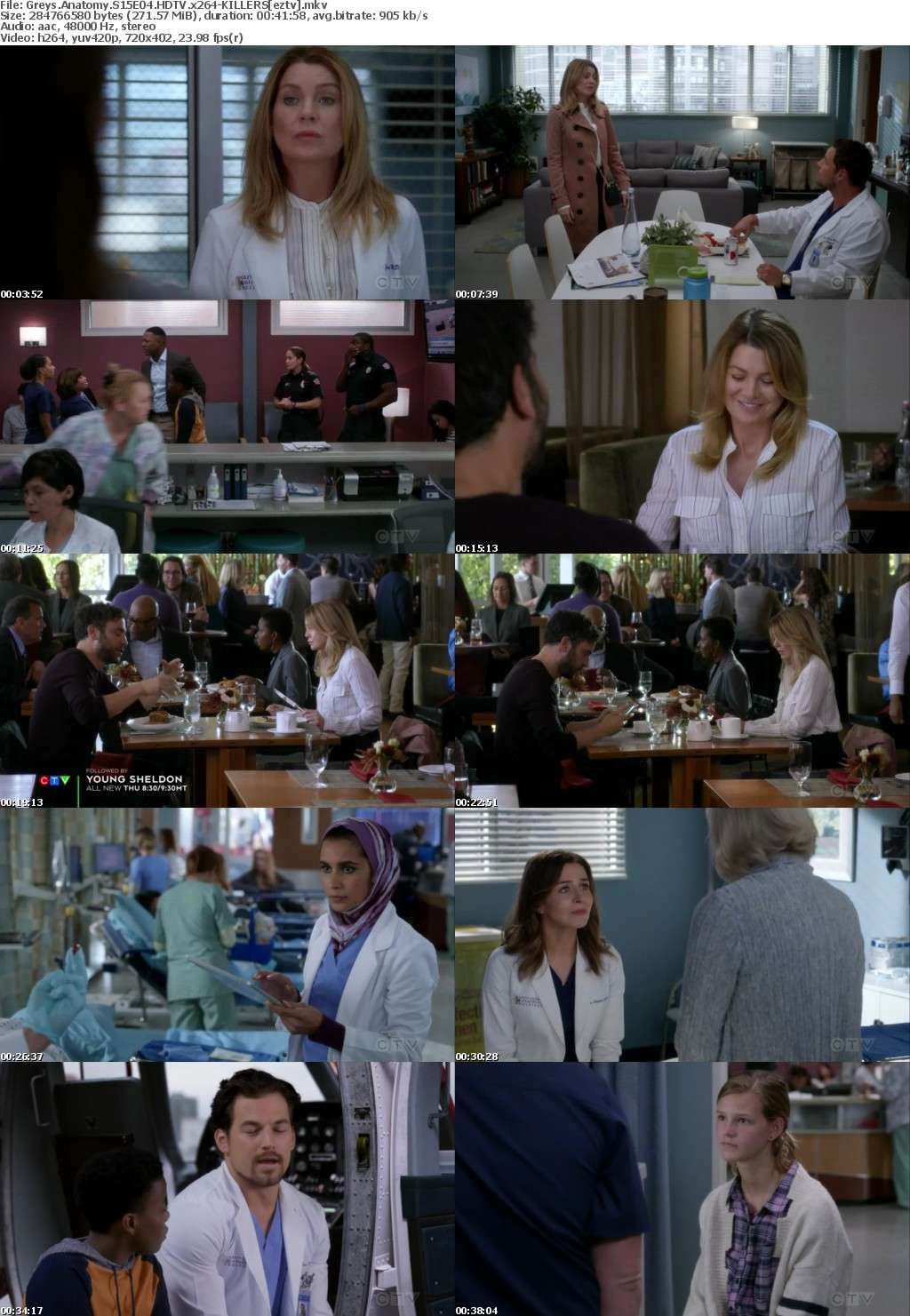 Greys Anatomy S15E04 HDTV x264-KILLERS Greys Anatomy S15E04 HDTV x264-KILLERS