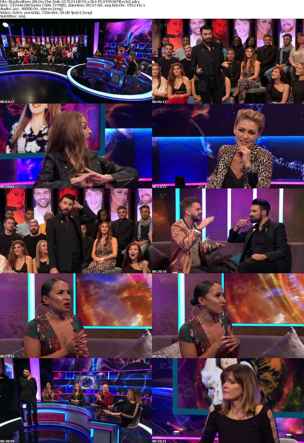 Big Brothers Bit On The Side S17E21 HDTV x264-PLUTONiUM