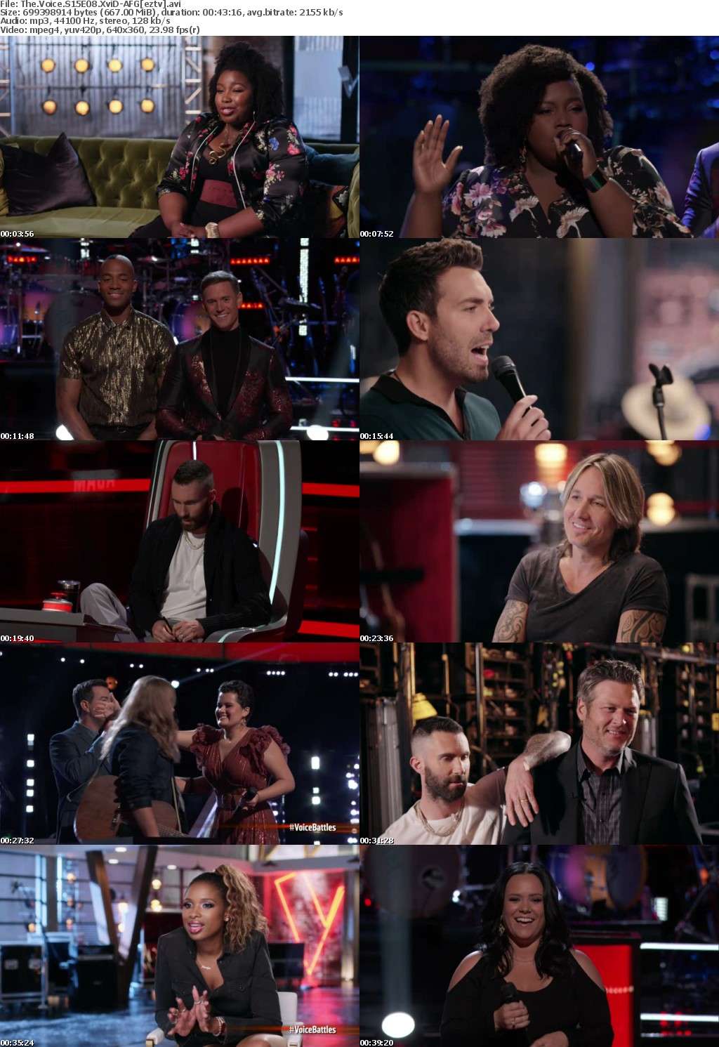 The Voice S15E08 XviD-AFG