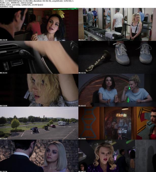 The Spy Who Dumped Me (2018) 720p BRRip x264 MkvCage