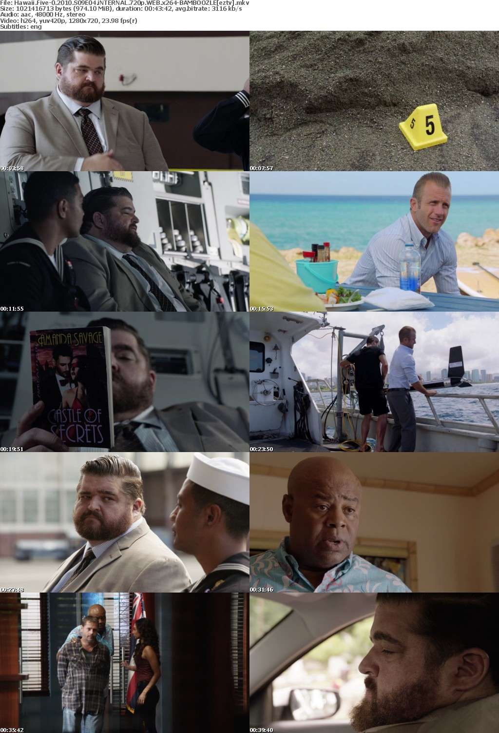 Hawaii Five-0 (2010) S09E04 iNTERNAL 720p WEB x264-BAMBOOZLE