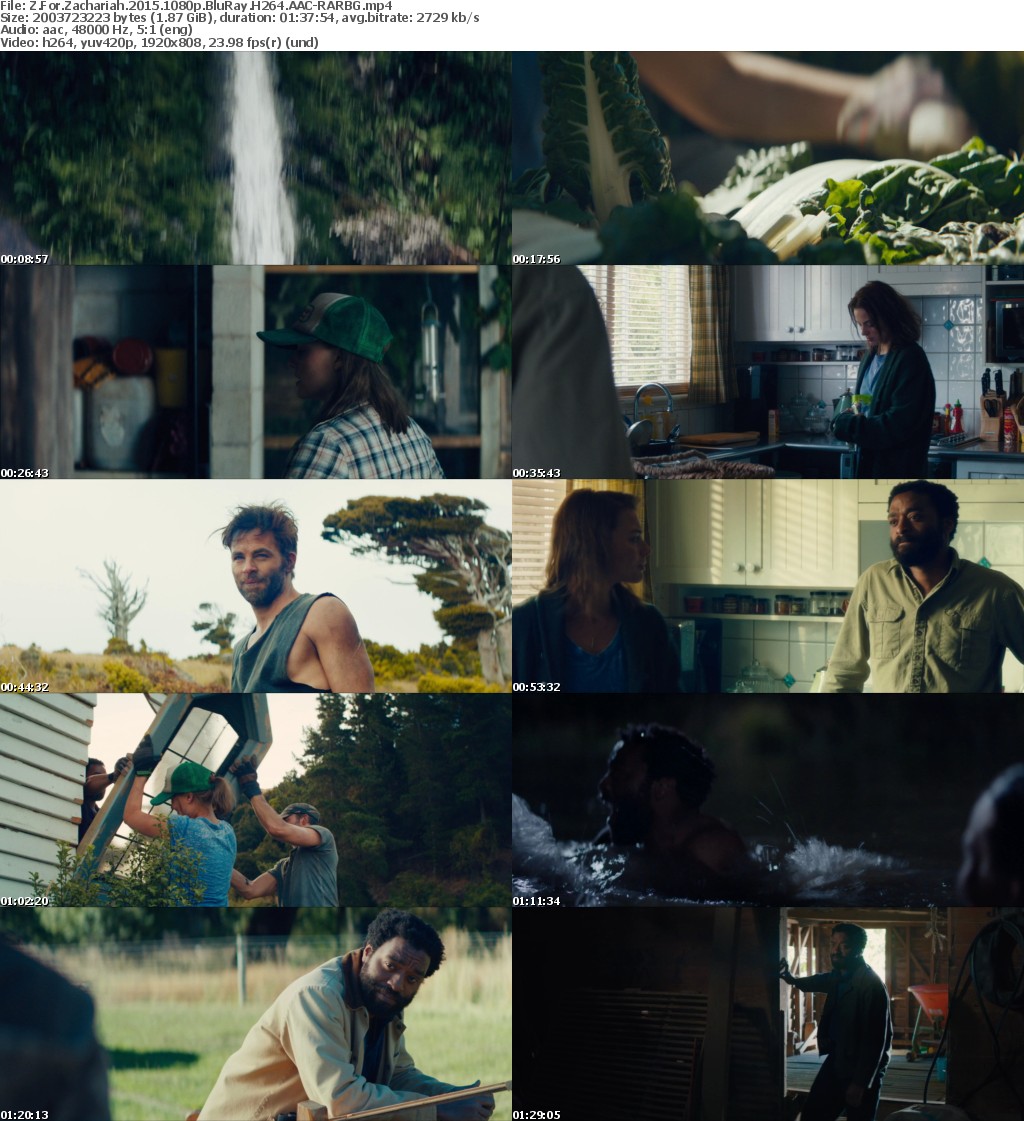 Z For Zachariah (2015) 1080p BluRay H264 AAC-RARBG