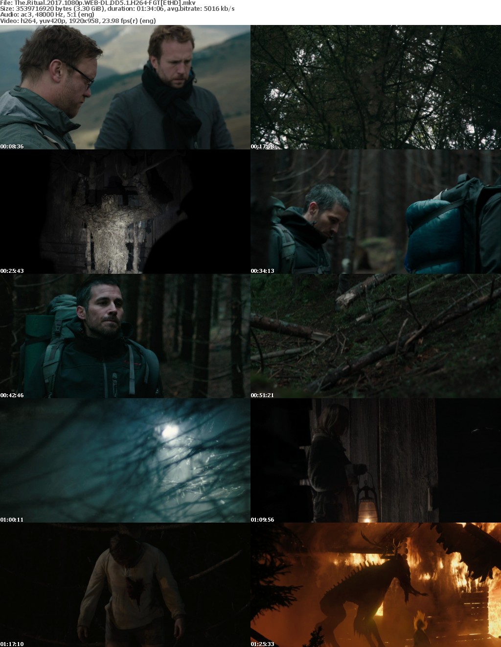 The Ritual (2017) 1080p WEB-DL DD5.1 H264-FGTEtHD