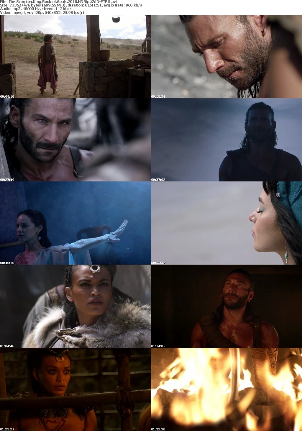 The Scorpion King Book of Souls (2018) HDRip XViD-ETRG