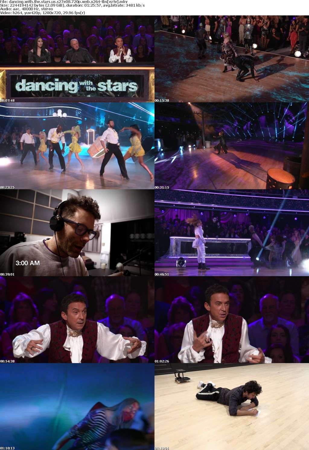 Dancing With The Stars US S27E08 720p WEB x264-TBS