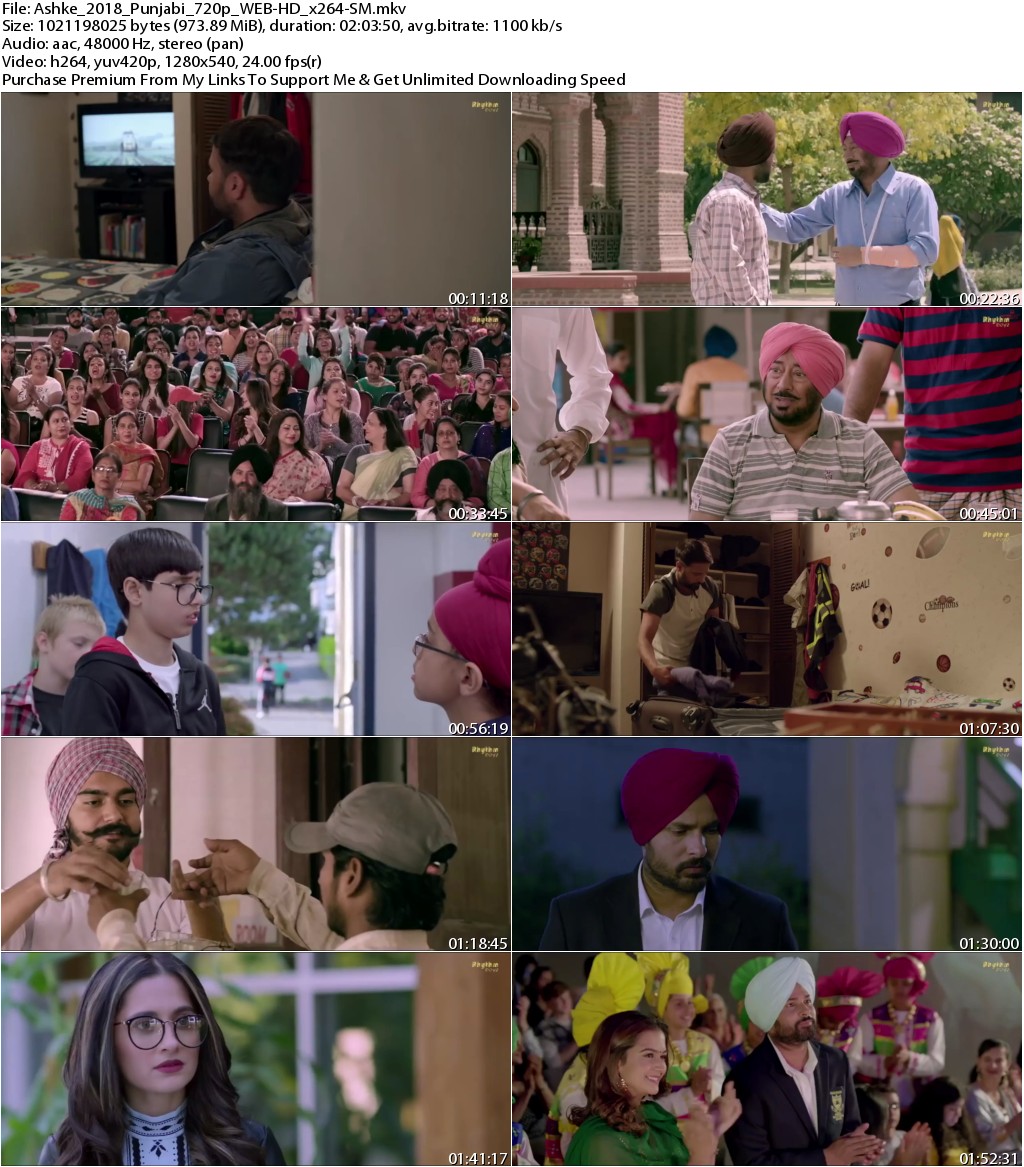 Ashke (2018) Punjabi 720p WEB-HD x264-SM