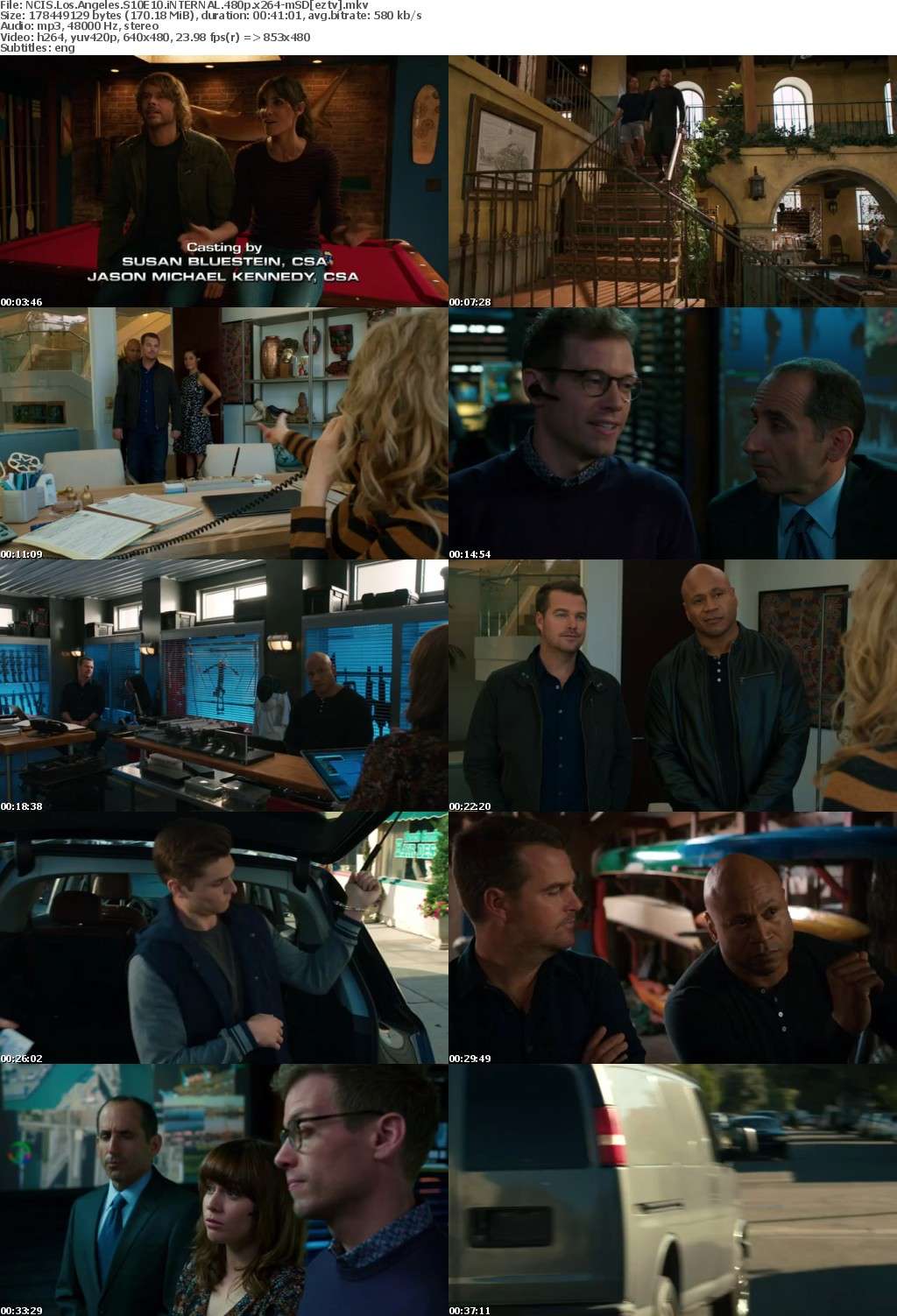 NCIS Los Angeles S10E10 iNTERNAL 480p x264-mSD