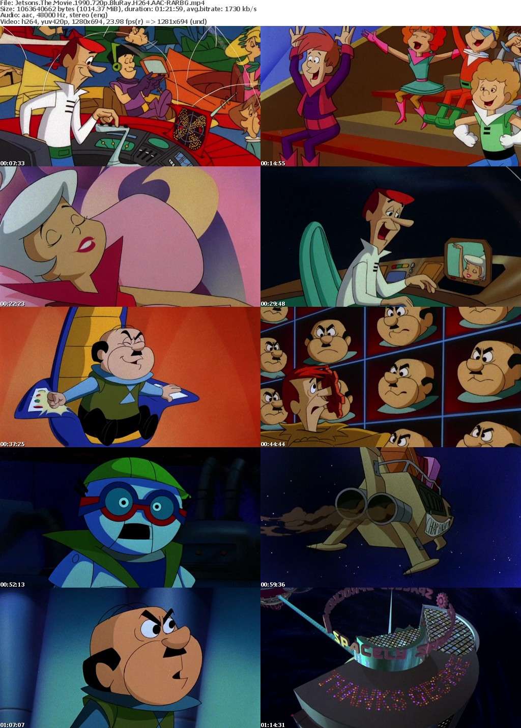 Jetsons The Movie (1990) 720p BluRay H264 AAC-RARBG