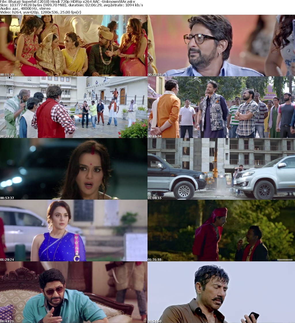 Bhaiaji Superhit (2018) Hindi 720p HDRip x264 AAC -UnknownStAr