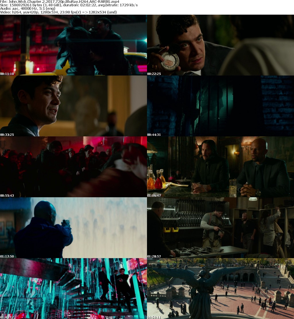 John Wick Chapter 2 (2017) 720p BluRay H264 AAC-RARBG