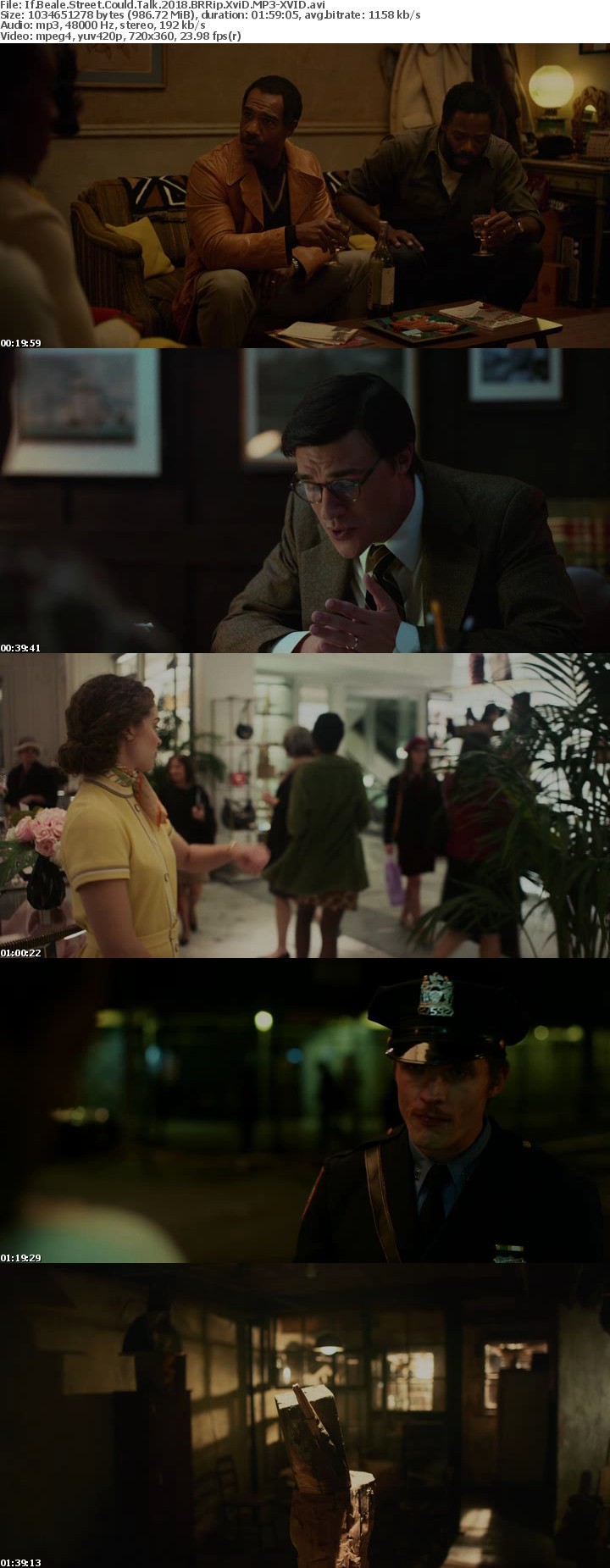 If Beale Street Could Talk 2018 BRRip XviD MP3-XVID If Beale Street Could Talk 2018 BRRip XviD MP3-XVID