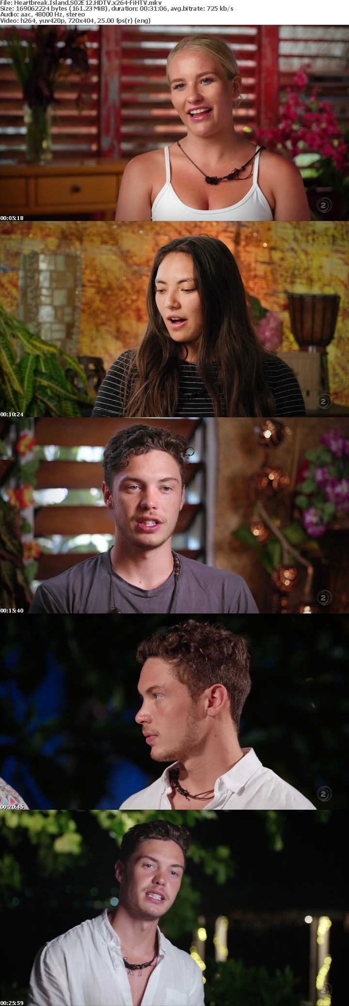 Heartbreak Island S02E12 HDTV x264-FiHTV Heartbreak Island S02E12 HDTV x264-FiHTV