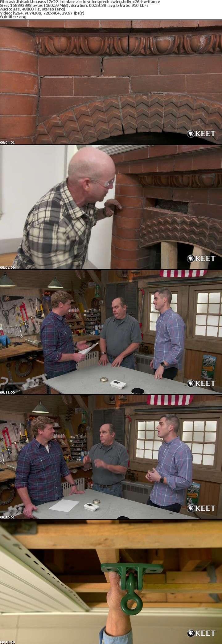 Ask This Old House S17E22 Fireplace Restoration Porch Swing HDTV x264-W4F Ask This Old House S17E22 Fireplace Restoration Porch Swing HDTV x264-W4F