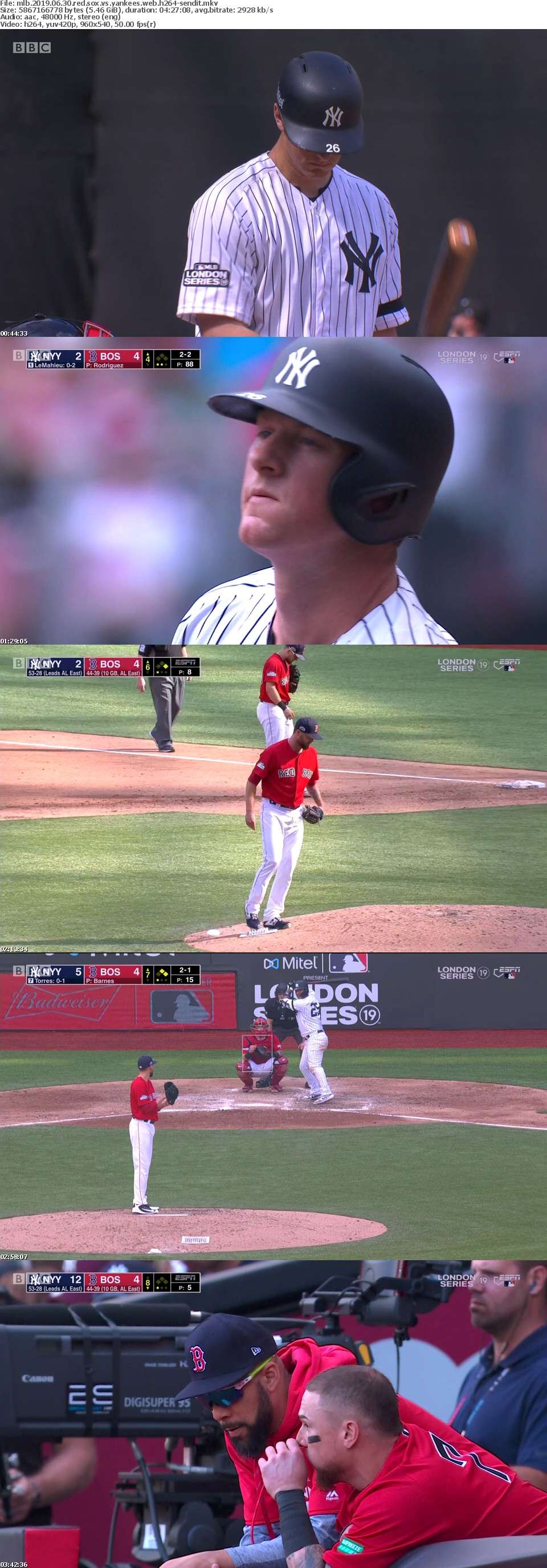 MLB 2019 06 30 Red Sox vs Yankees WEB H264-SENDiT MLB 2019 06 30 Red Sox vs Yankees WEB H264-SENDiT