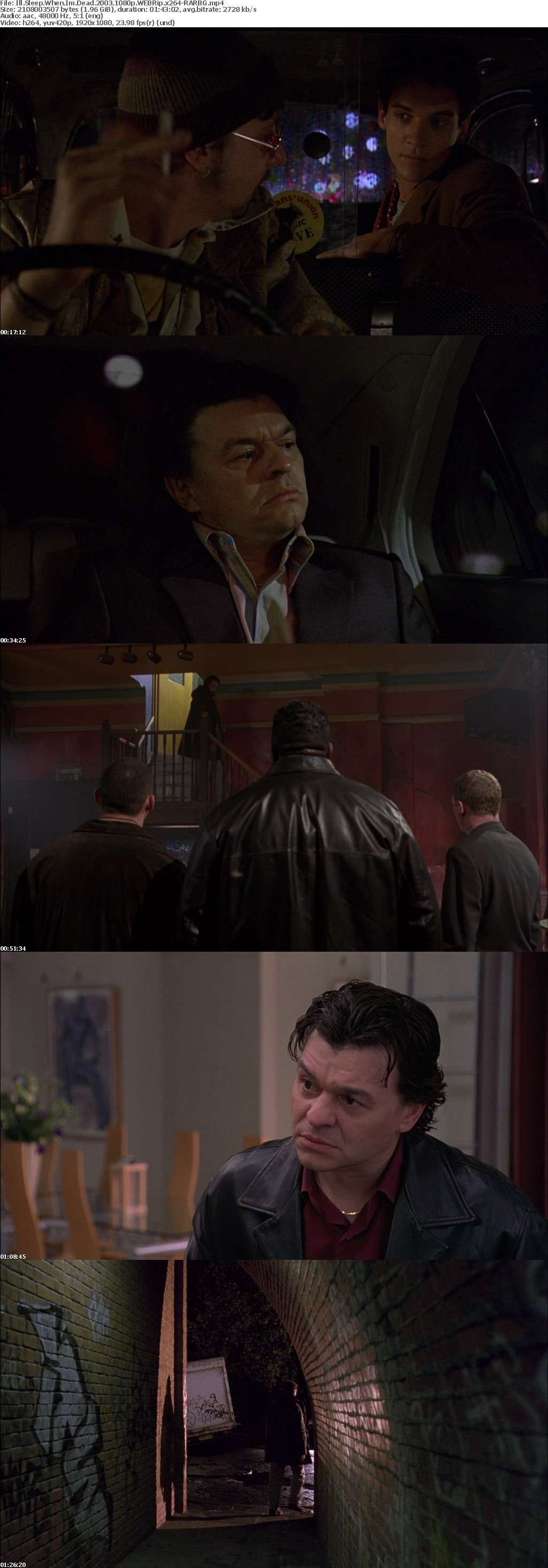 Ill Sleep When Im Dead 2003 1080p WEBRip x264-RARBG Ill Sleep When Im Dead 2003 1080p WEBRip x264-RARBG