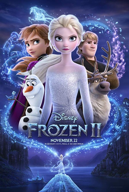 Frozen II (2019) 720p DVDscr Multi HQ Auds Hin + Tel + Tam + Eng - x264 - 1GB BongRockers HDWebMovies